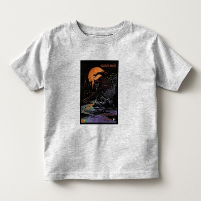 T-shirt d'enfants du vermillon II (Devant)