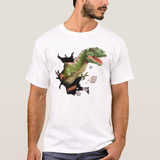 T-shirt d'enfants en bas âge de T-Rex