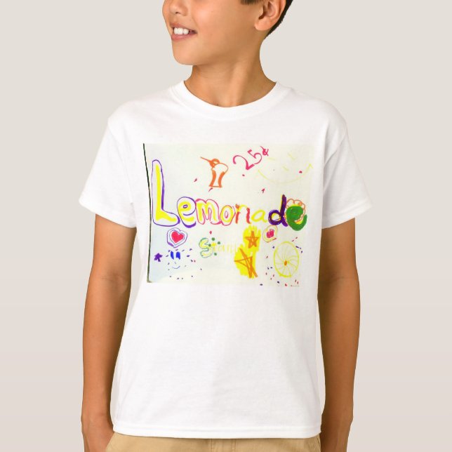 T-shirt d'enfants : Signe de limonade (Devant)