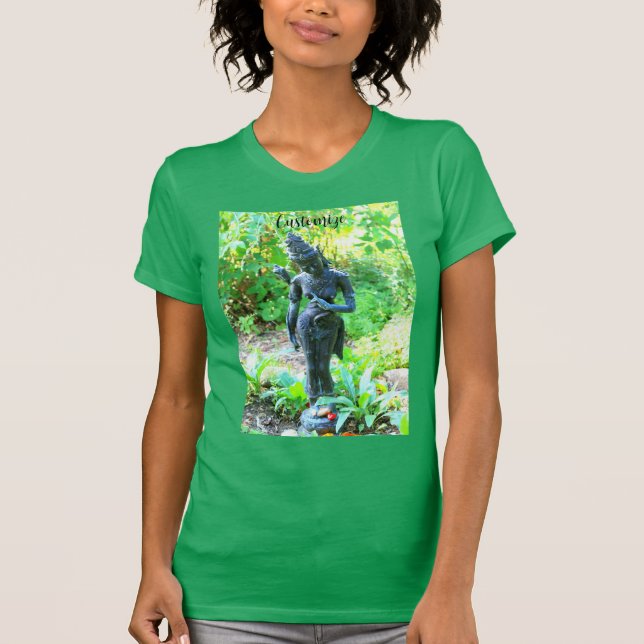 T-shirt Déni de jardin hindou (Devant)