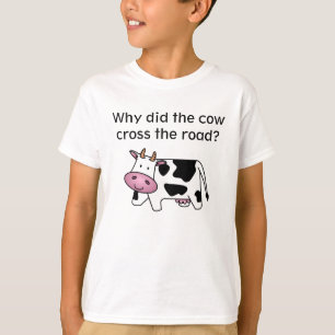 T-shirt d'énigme de vache
