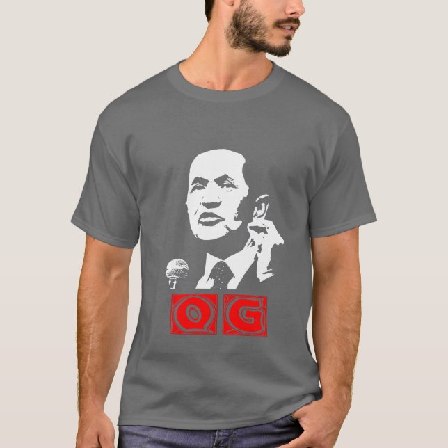 T-shirt Dennis Kucinich :  Gangsta original (Devant)