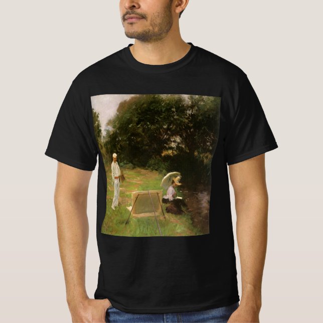T-shirt Dennis Miller Bunker Peinture à Calcot par Sargent (Devant)