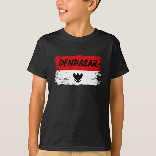 T-shirt Denpasar Indonésie  (Devant)