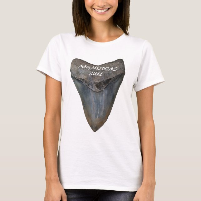 T-shirt Dent de requin de Megalodon (Devant)