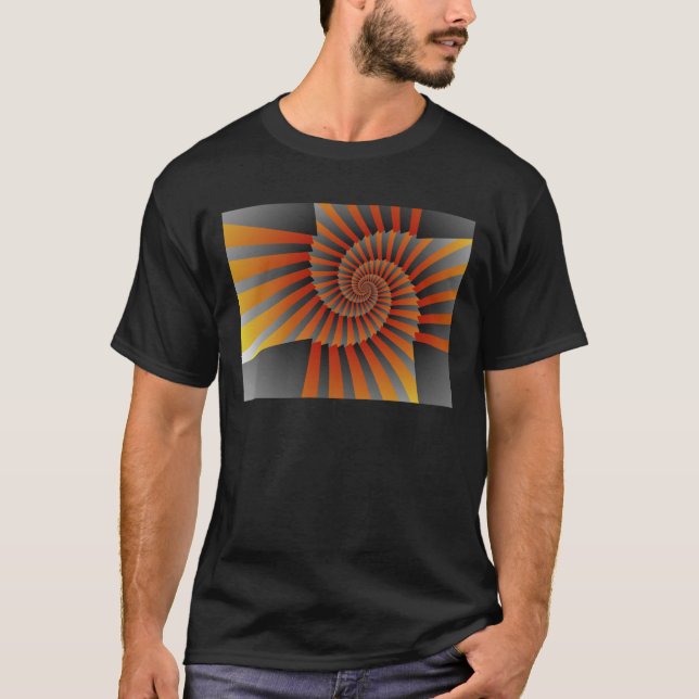 T-shirt Dent de scie Twisty (Devant)