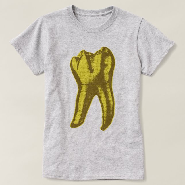 T-shirt Dent d'or (Design devant)