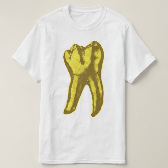T-shirt Dent en or (Design devant)