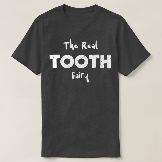 T-shirt Dent La Vraie FéeHalloween Dit (Design devant)