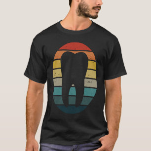 T-shirt Dent Vintage Sunshine Dentiste Assistante Dentaire