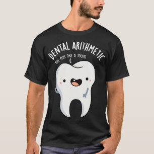 T-shirt Dental Arithmétique Funky Douille dentaire