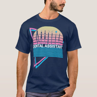 T-shirt Dental Assistant Retro