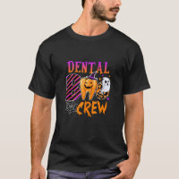 Dental Boo Crew Funny Boo Teeth Dentist Matching H