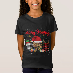 T-Shirt Dental Joyeux Noël Santa Hat Pajama Dent amusant