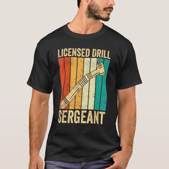 T-shirt Dental Lab Tech Technician Assistant Licensed Dril (Devant)
