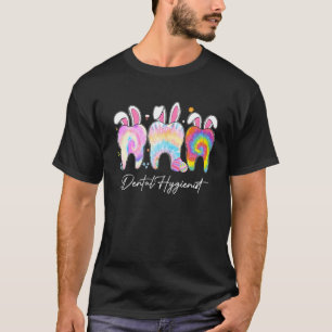 T-shirt Dental Mignonne Tooth Tie Tee Bunny Oreilles Oreil