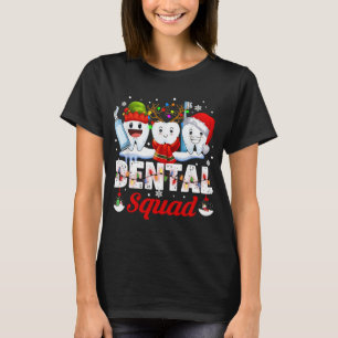 T-shirt Dental Squad Teeth Toothbrush Dentist Hygiène