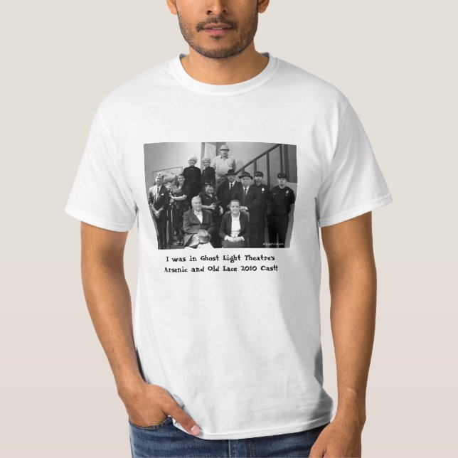 T-shirt Dentelle arsenicale et vieille (Devant)