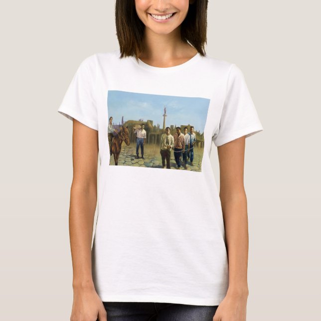 T-shirt Dentelle bleue 1993 (Devant)