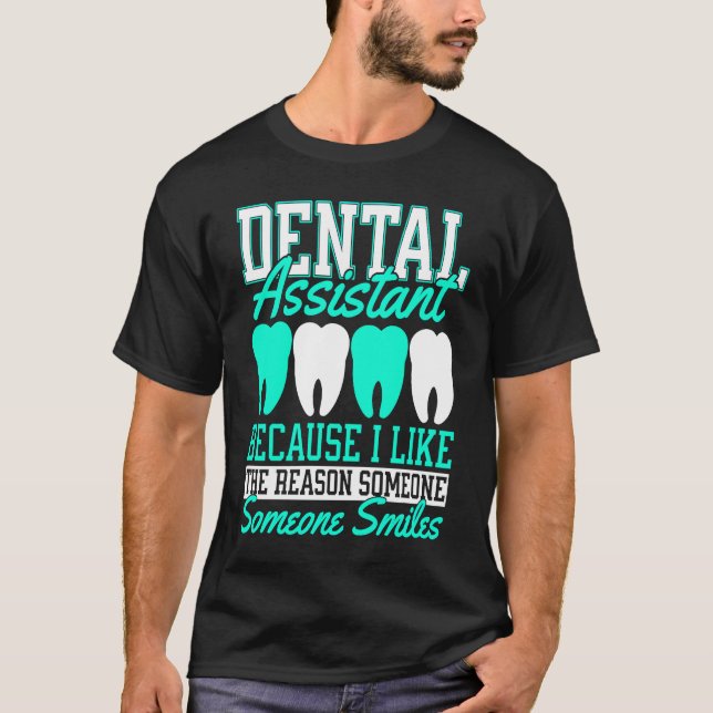 T-shirt Dentist Dental Hygienist Dental Surgeon Dentistry (Devant)