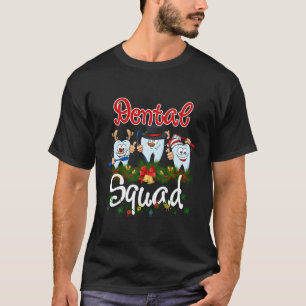 T-shirt Dentist Dental Squad Dentist Drôle Dents Drôle Drô