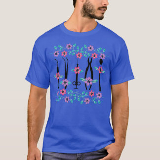T-shirt Dentist Flowers Cadeau 4