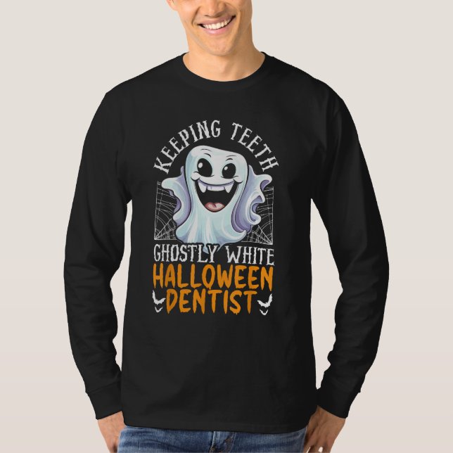 T-shirt Dentist Halloween Trick Or Treat Dentistry Dental  (Devant)