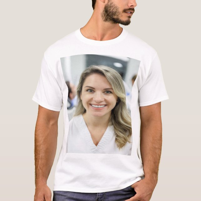 T-shirt Dentist Photo Customize Personalize (Devant)