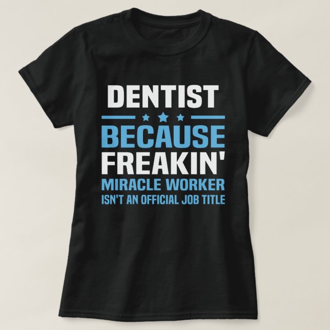T-shirt Dentiste (Design devant)