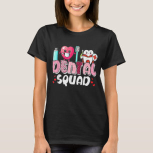 T-shirt Dentiste adjoint de l'équipe dentaire Joyeux Valen
