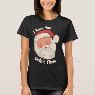 T-shirt Dentiste Dentaire Noël Père Noël