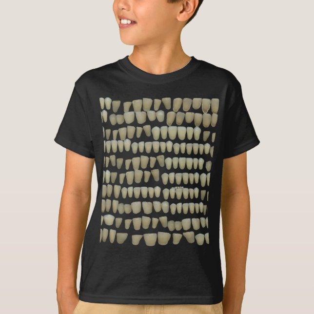 T-SHIRT DENTISTE DENTISTES ORTHODONTIQUES BOUCHE DE DENTS  (Devant)