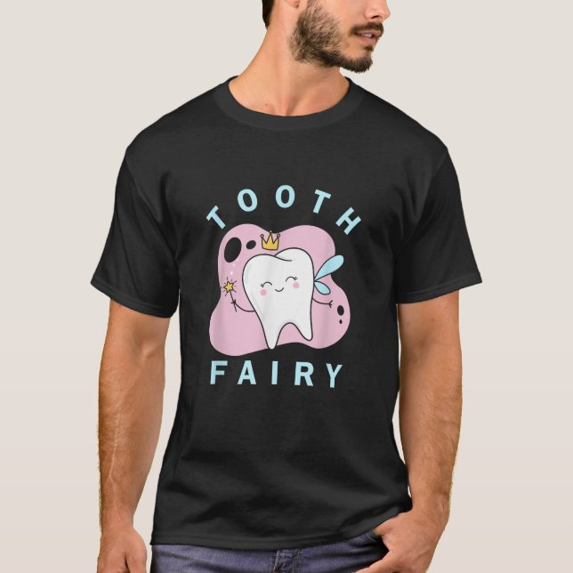 T-shirt Dentiste des dents mignonne dent (Devant)