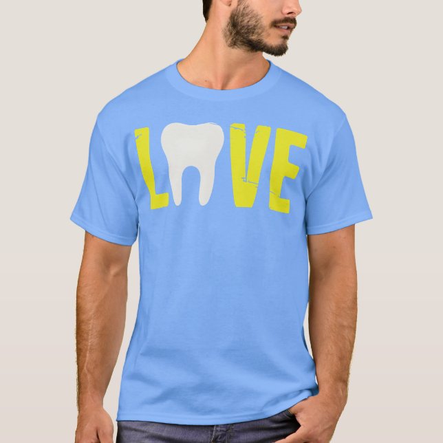 T-shirt Dentiste Famille Loveooth (Devant)