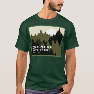 T-shirt Denton Hill State Park Pennsylvania Forest Sunrise