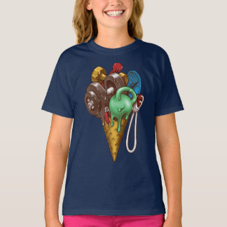 T-Shirt d'entraînement à la crème glacée