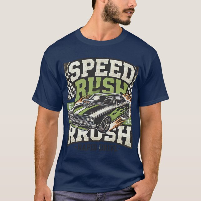 T-shirt d'entraînement rapide vitesse rapide rapid (Devant)