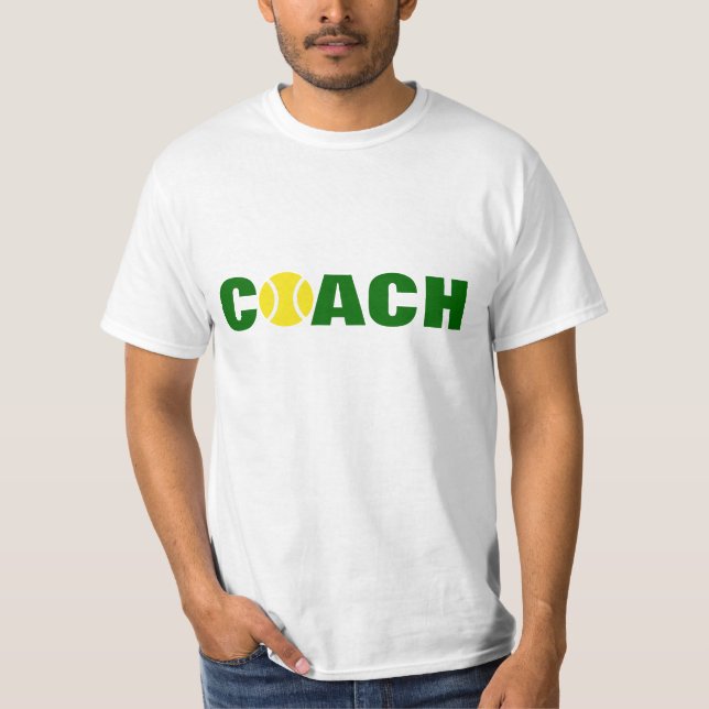 T-shirt d'entraîneur de tennis (Devant)