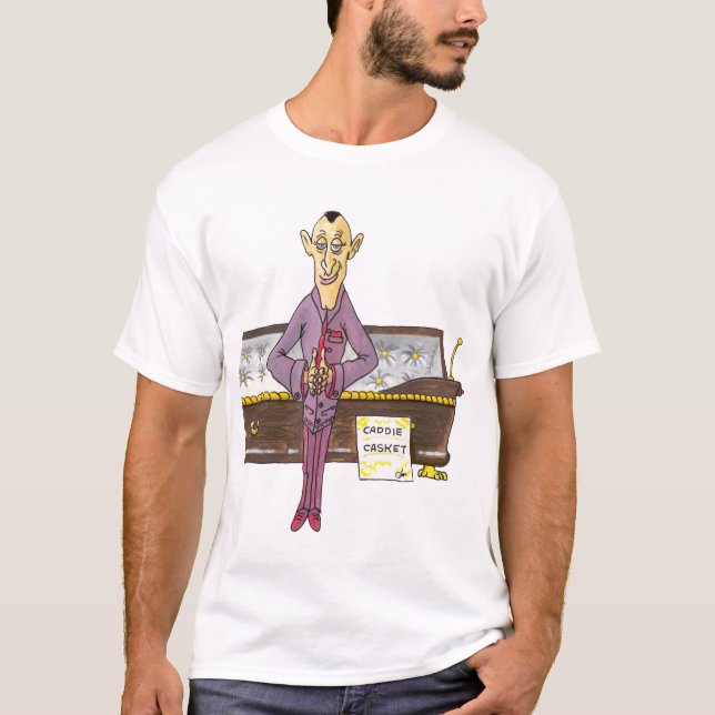 T-shirt d'entrepreneur de pompes funèbres (Devant)