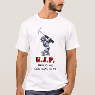 T-shirt d'entreprise de construction