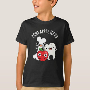 T-shirt Dents de pomme osseuse, Bona Appetit drôle, Pun, F