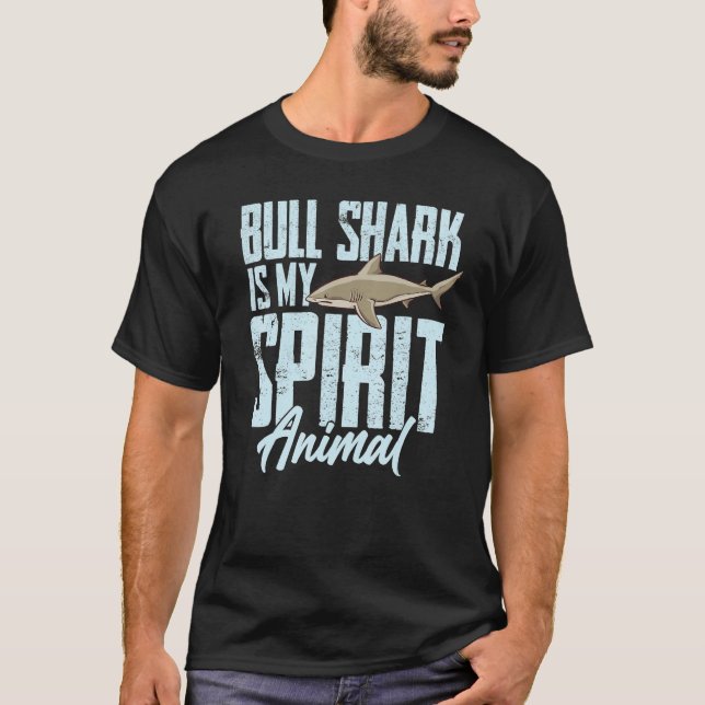T-shirt Dents de requin taureau Océan animal (Devant)