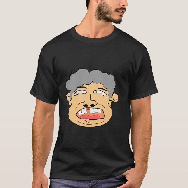 T-shirt Dents de travers drôles (Devant)
