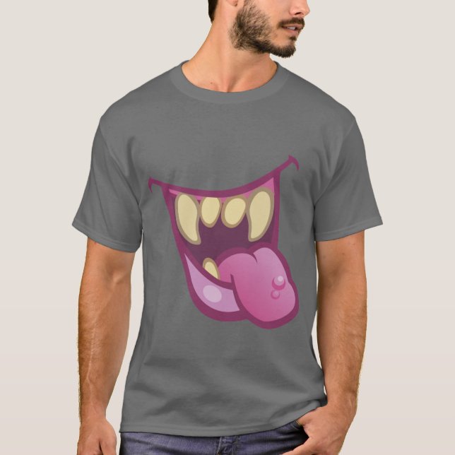 T-shirt Dents de vampire (Devant)