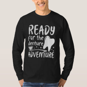 T-shirt Denture dentiste dentaire assistant laboratoire te