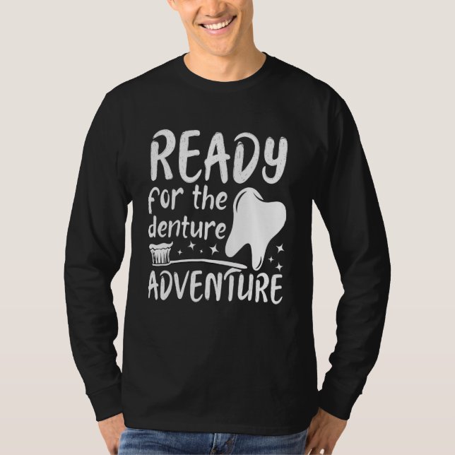 T-shirt Denture dentiste dentaire assistant laboratoire te (Devant)