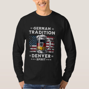 T-shirt Denver Beer Driving American Flag German Eagle M
