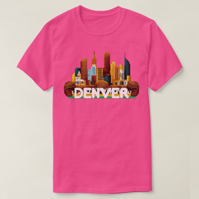 T-shirt Denver Colorado (Design devant)