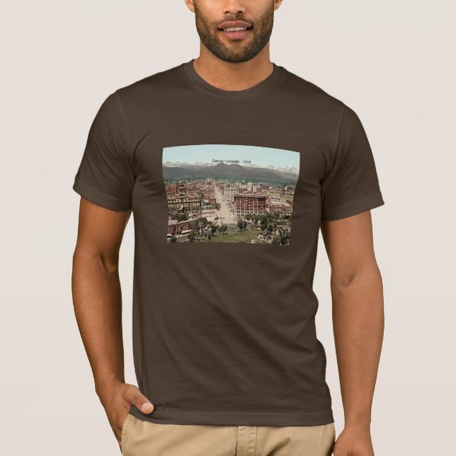 T-shirt Denver, Colorado 1910, (Devant)