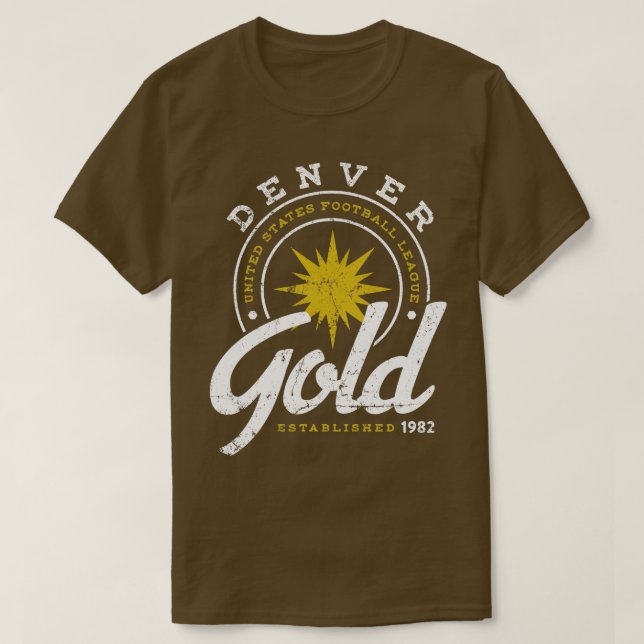 T-shirt Denver Gold (Design devant)